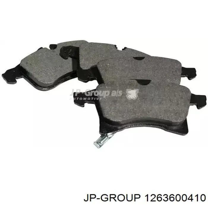 Klocki hamulcowe przednie tarczowe JP Group 1263600410 cena, od 27,94 USD