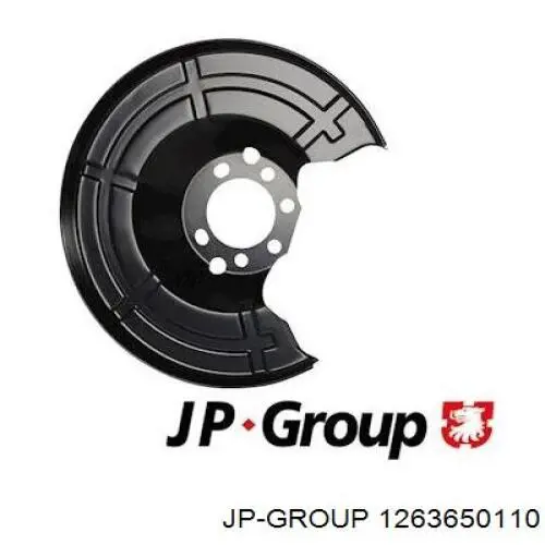 1263650110 JP Group Zestaw sprężynek do mocowania klocków tarczowych przednich