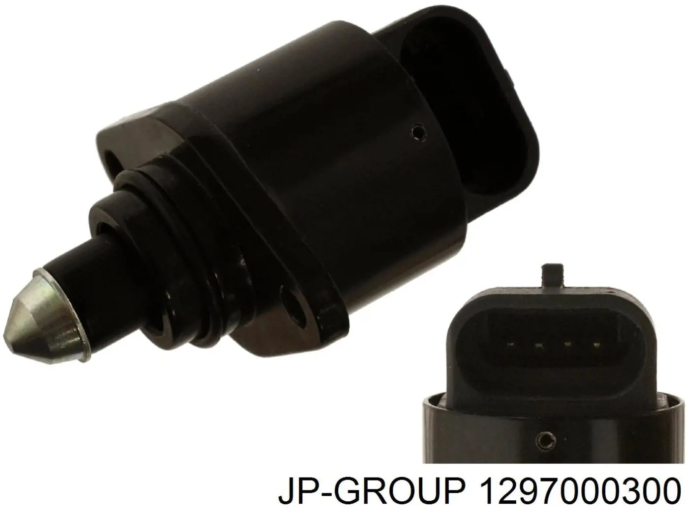 Do koszyka 1297000300 JP Group Regulator biegu jałowego