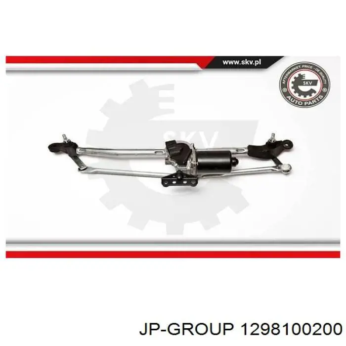 Mechanizm wycieraczek JP Group 1298100200 cena, od 91,28 USD