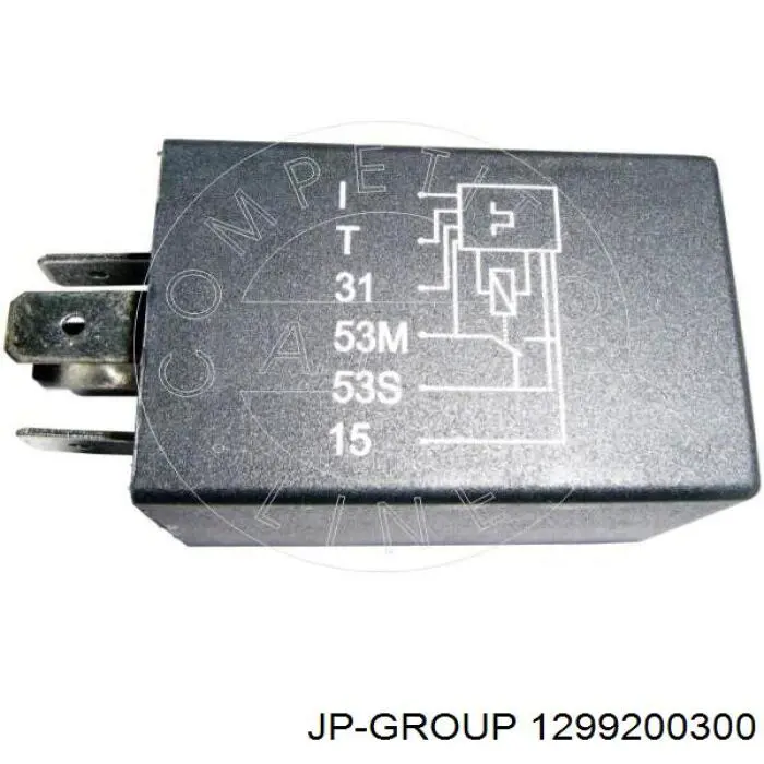 Przekaźnik sterownika wycieraczek JP Group 1299200300 cena, od 13,87 USD