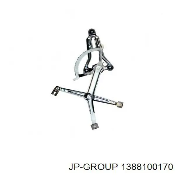 Mechanizm podnoszenia szyby drzwi przednich lewych JP Group 1388100170 cena, od 45,70 USD