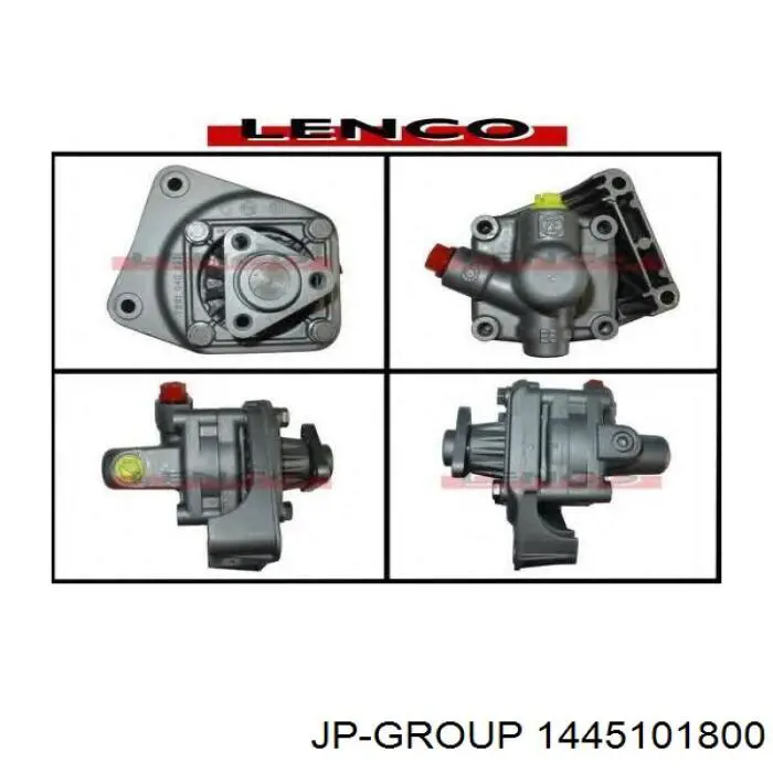 Pompa wspomagania hydraulicznego kierownicy JP Group 1445101800 cena, od 116,67 USD