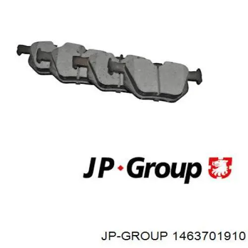 1463701910 JP Group okładziny (klocki do hamulców tarczowych tylne)