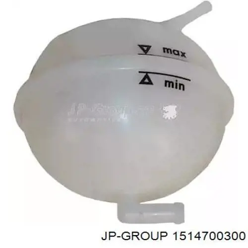 Do koszyka 1514700300 JP Group Zbiorniczek wyrównawczy układu chłodzenia