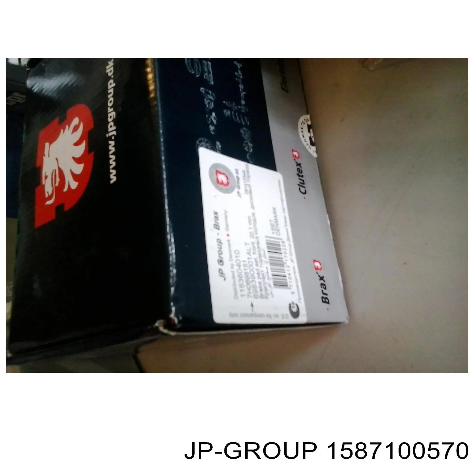 Do koszyka 1587100570 JP Group Klamka drzwi przednich zewnętrzna lewa