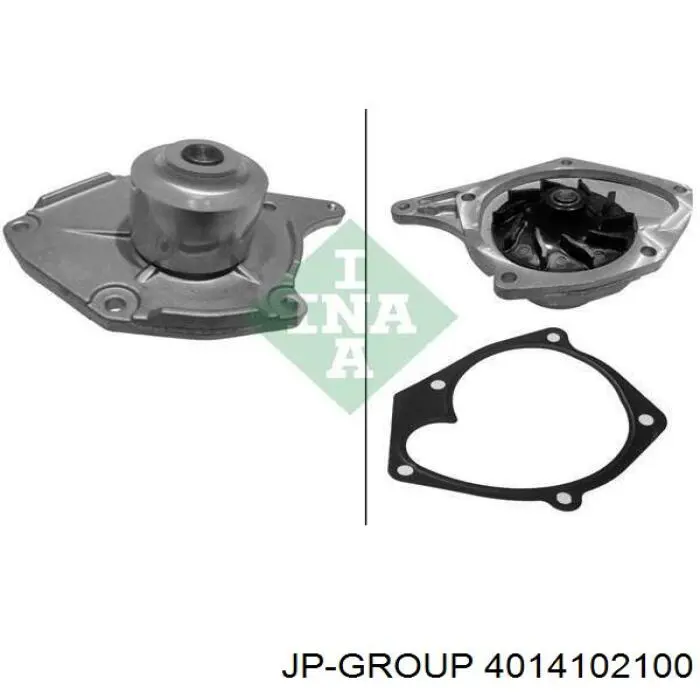 Pompa chłodząca wodna JP Group 4014102100 cena, od 42,94 USD
