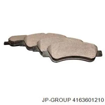 4163601210 JP Group Klocki hamulcowe przednie tarczowe