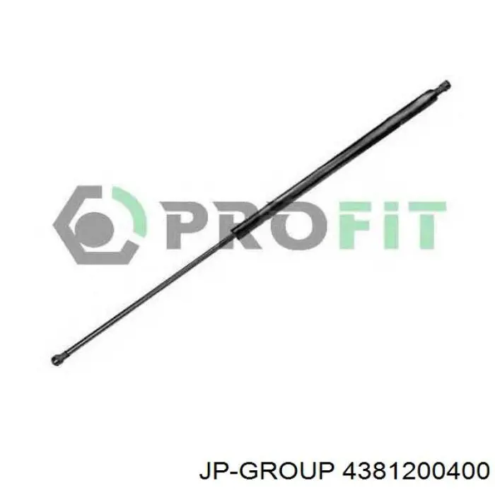 Amortyzator klapy bagażnika (3/5 drzwi-tylnych) JP Group 4381200400 cena, od 13,07 USD
