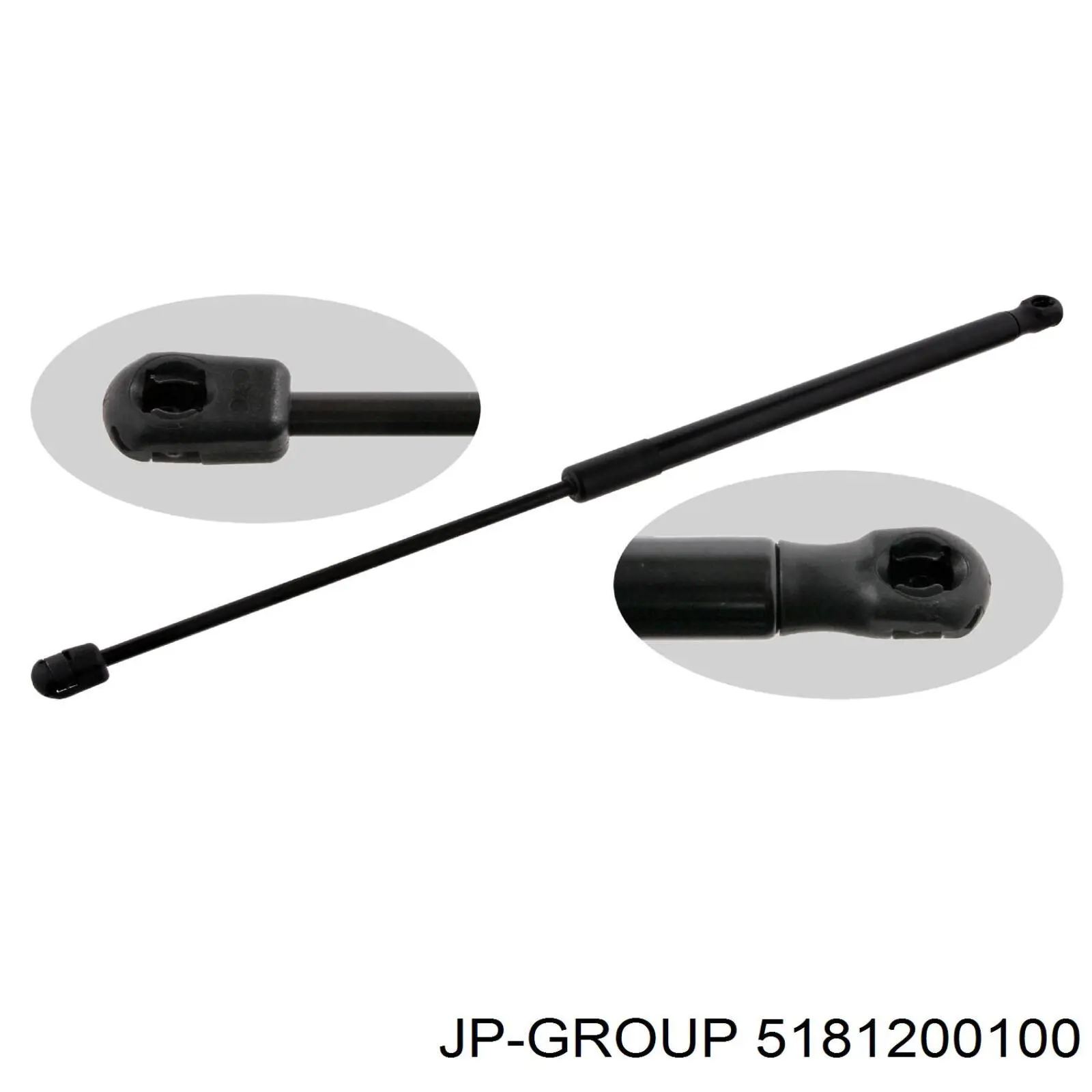 5181200100 JP Group Amortyzator klapy bagażnika (3/5 drzwi-tylnych)