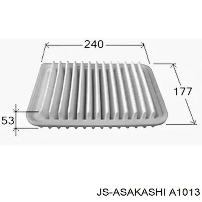 A1013 JS Asakashi filtr powietrza