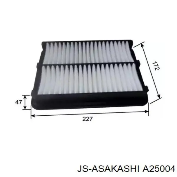 A25004 JS Asakashi Filtr powietrza