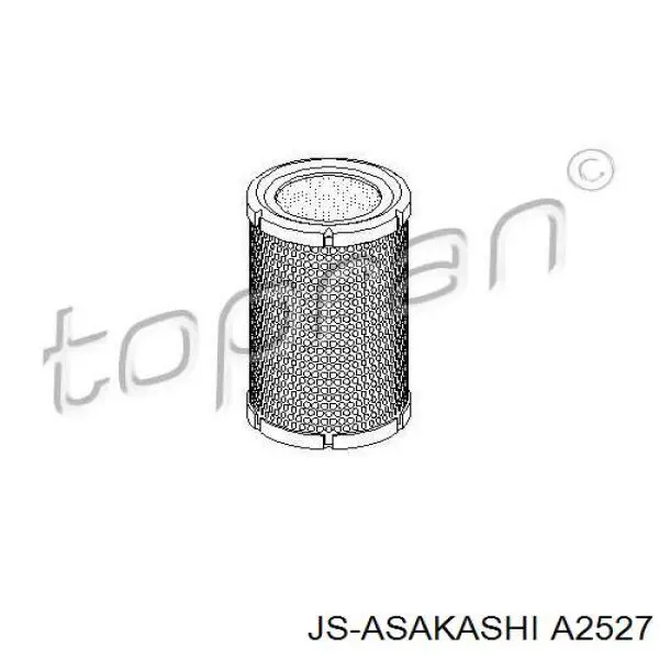 Filtr powietrza JS Asakashi A2527 cena, od 8,65 USD