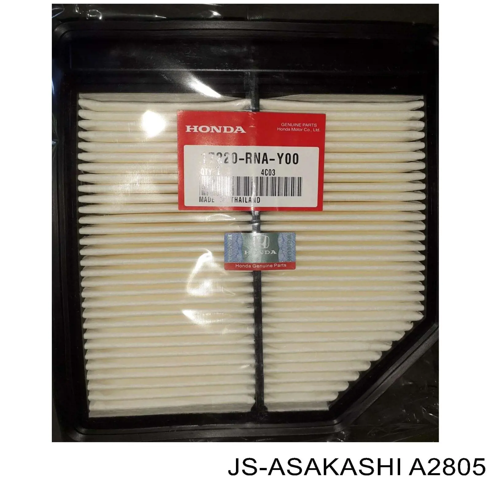 Filtr powietrza A2805 JS Asakashi