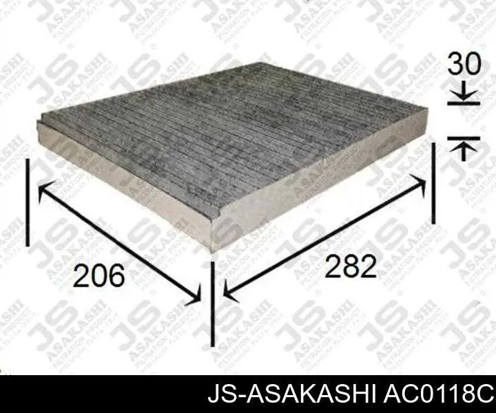 AC0118C JS Asakashi filtr kabiny