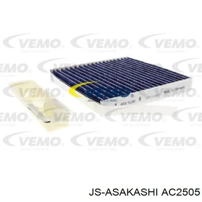 Filtr kabiny JS Asakashi AC2505 cena, od 7,60 USD