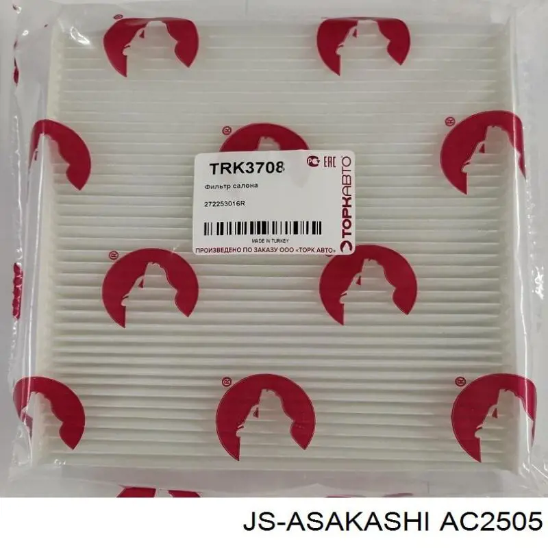 Do koszyka AC2505 JS Asakashi Filtr kabiny