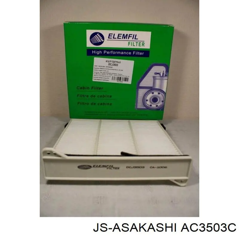 Do koszyka AC3503C JS Asakashi Filtr kabiny