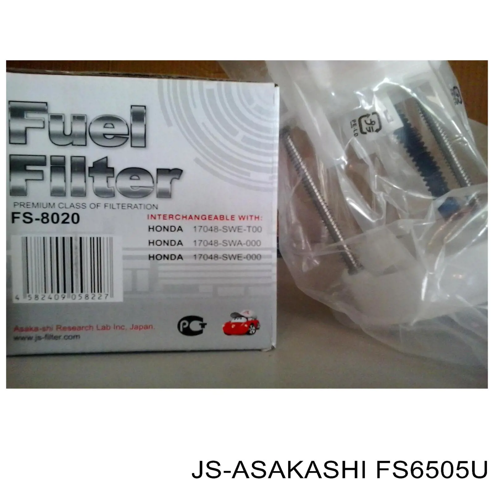 Do koszyka FS6505U JS Asakashi Filtr paliwa
