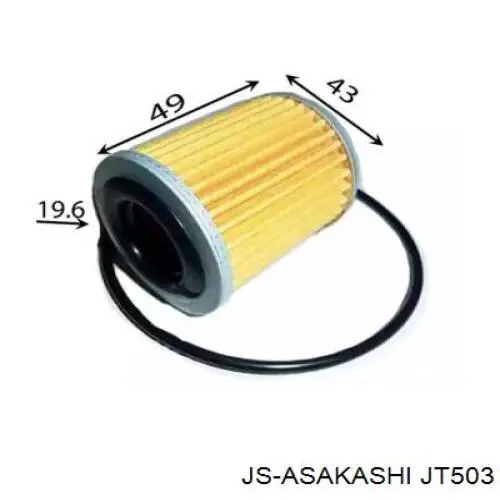 Do koszyka JT503 JS Asakashi Filtr automatycznej skrzyni biegów