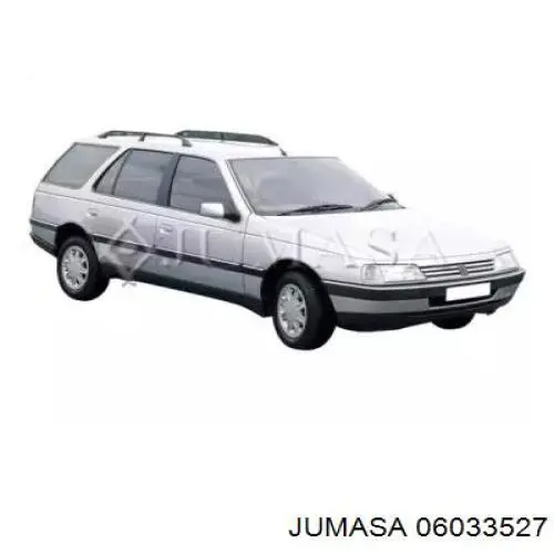 Osłona chłodnicy kompletna (panel mocowania reflektorów) Peugeot 405 I sedana (15B) (1987 - 1992) cena, od 125,88 USD