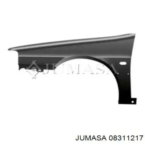 Do koszyka Błotnik przedni lewy Fiat Tempra  159