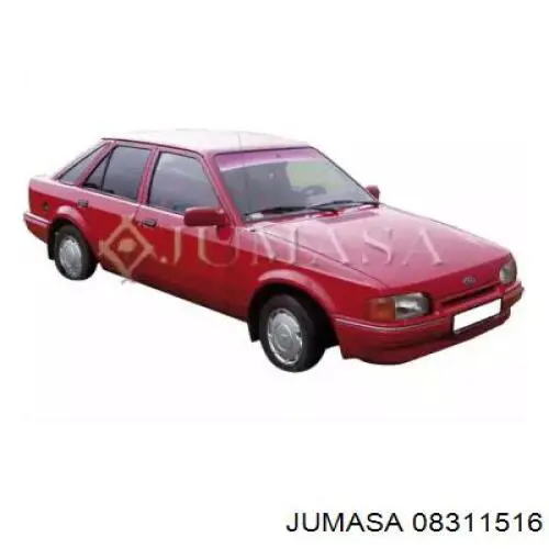 Błotnik przedni lewy Ford Escort IV hatchback (GAF, AWF, ABFT) (1985 - 1990) cena, od 70,58 USD