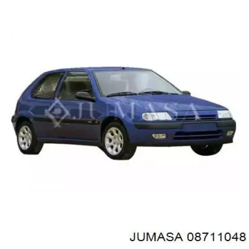 Nadkole błotnika przedniego prawe Jumasa 08711048 cena, od 36,71 USD