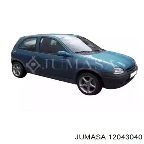 Wzmocnienie zderzaka tylnego do Opel Tigra A S93