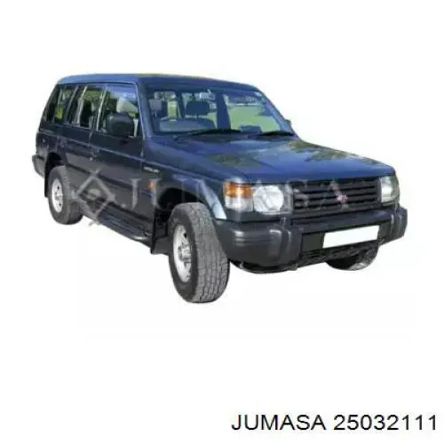 Zderzak przedni Mitsubishi Pajero II Canvas Top SUV (V2W, V4W) (1990 - 2004) cena, od 306,86 USD