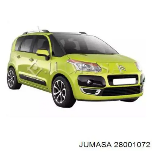 Zaślepka haku holowniczego zderzaka przednia Citroen C3 Picasso minivan (SH) (2009 - 2026) cena, od 26,44 USD