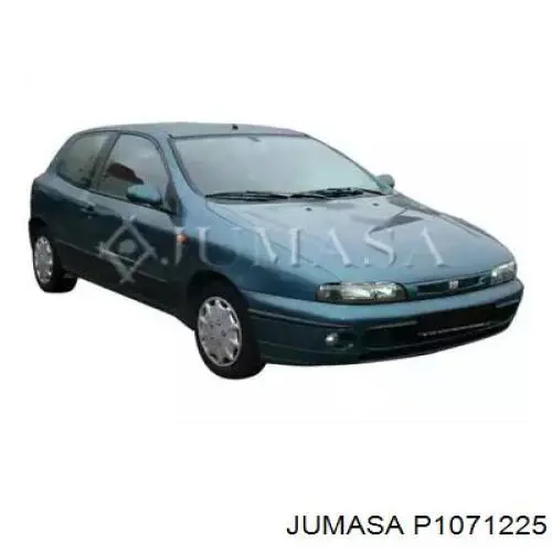 Uszczelka szyby przedniej do Fiat Brava  182