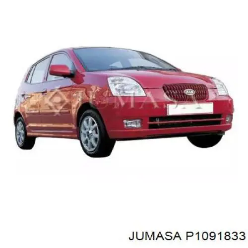 Listwa ochronna szyby przedniej do KIA Picanto I BA