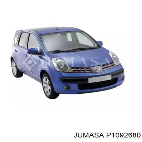 Uszczelka szyby przedniej do Nissan Note  E11