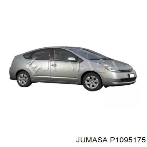 Listwa ochronna szyby przedniej Toyota Prius (NHW20)