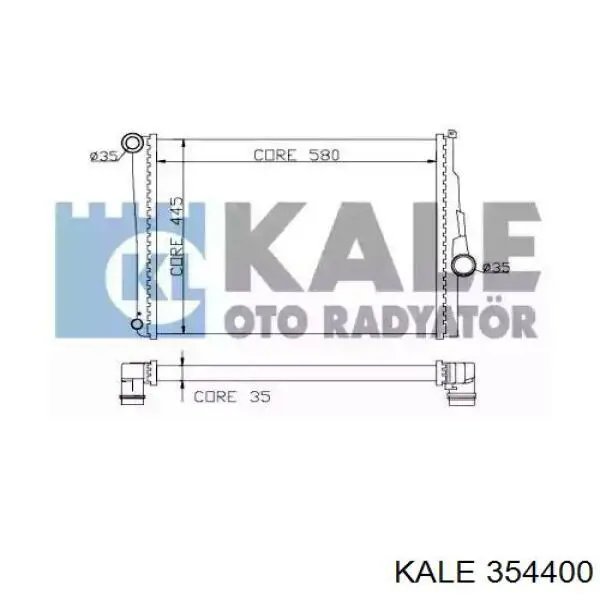 354400 Kale chłodnica silnika