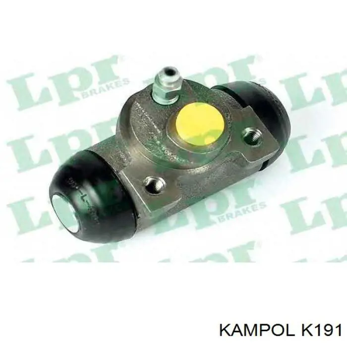 Klocki hamulcowe tylne bębnowe  K191 KAMPOL