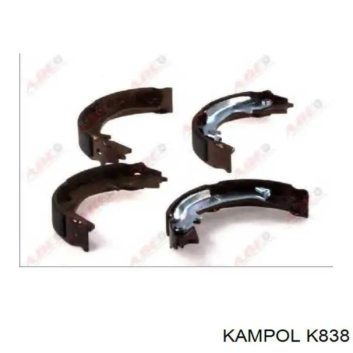 Klocki hamulca ręcznego Kampol K838