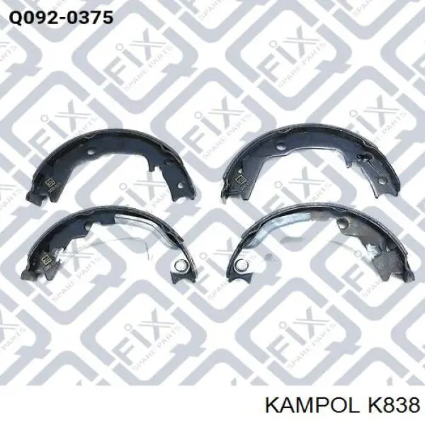 K838 Kampol Klocki hamulca ręcznego