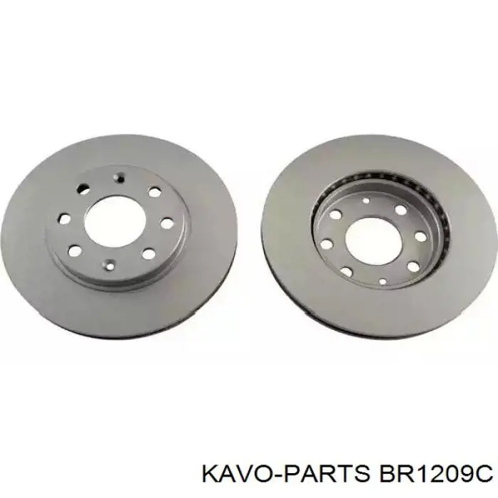 BR-1209-C Kavo Parts tarcza hamulcowa przednia