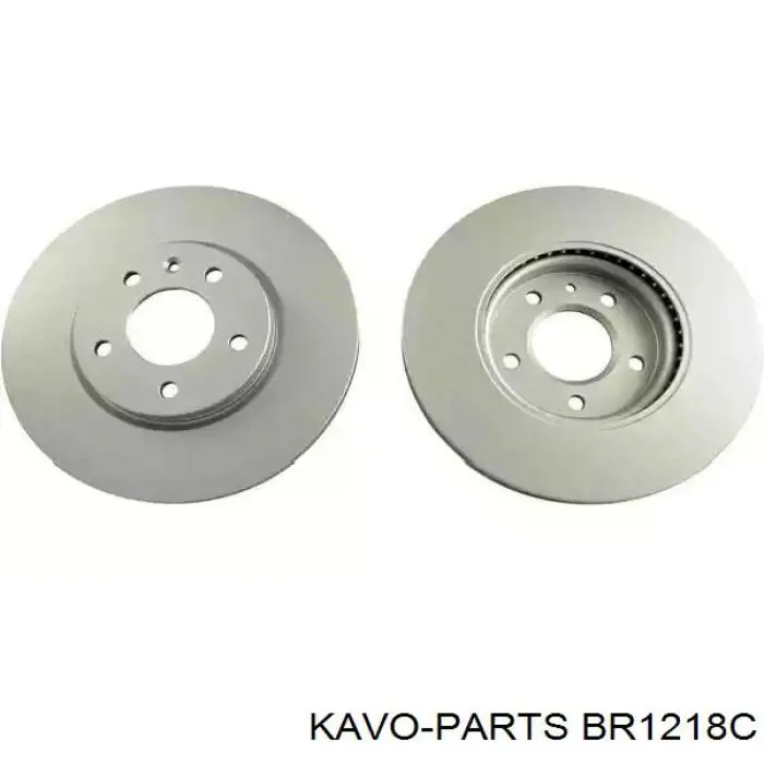 BR1218C Kavo Parts Tarcza hamulcowa przednia