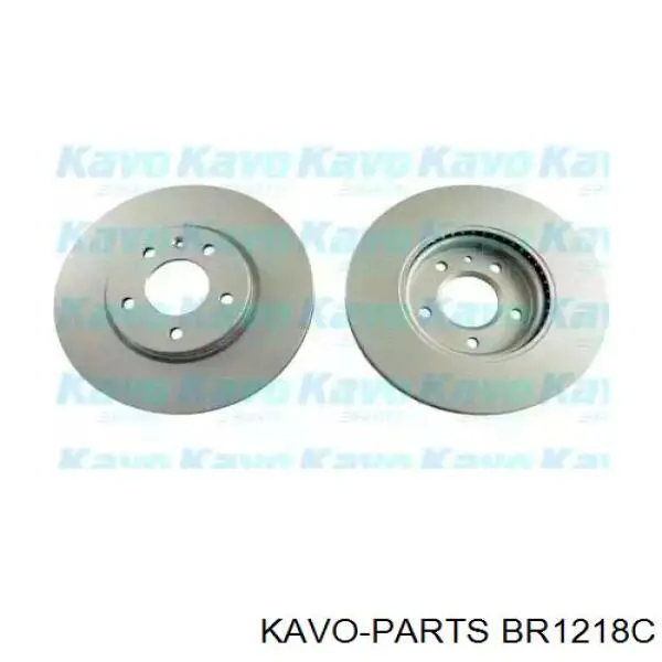 Tarcza hamulcowa przednia Kavo Parts BR1218C cena, od 56,80 USD