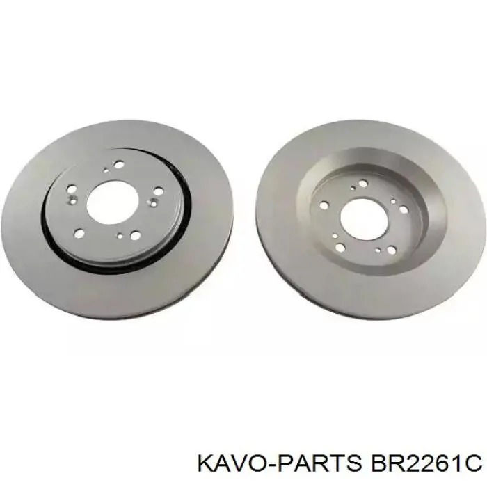 BR-2261-C Kavo Parts tarcza hamulcowa przednia