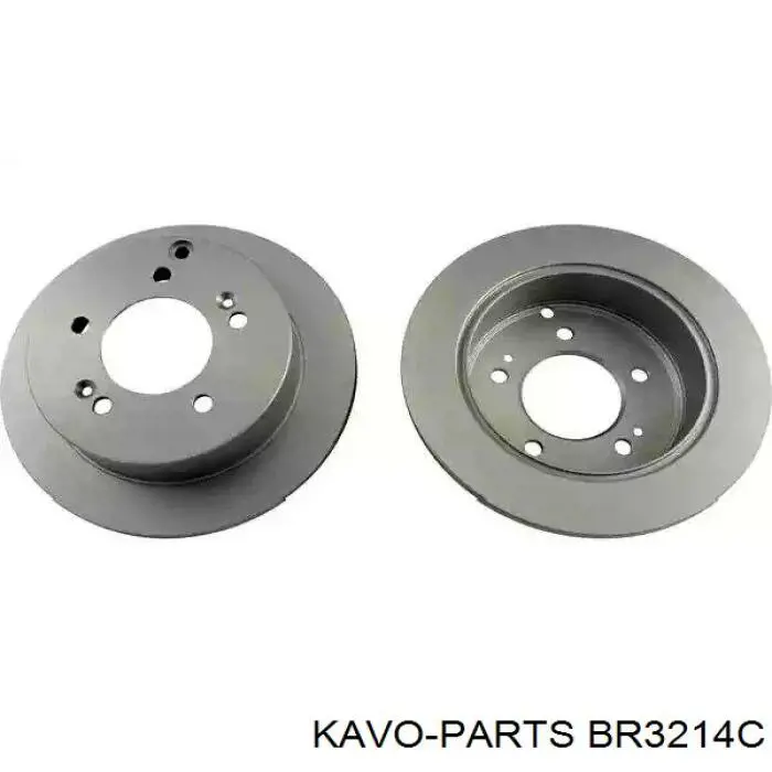 BR-3214-C Kavo Parts tarcza hamulcowa tylna