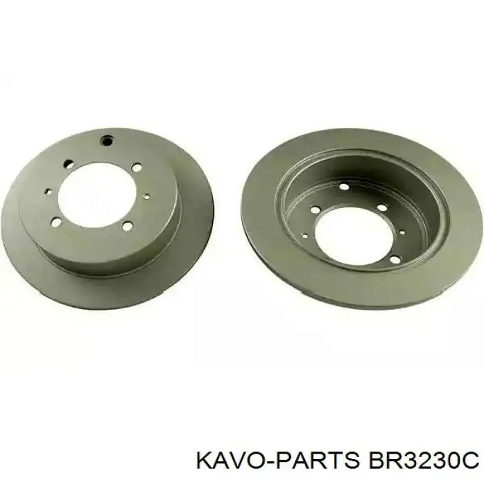 BR-3230-C Kavo Parts tarcza hamulcowa tylna