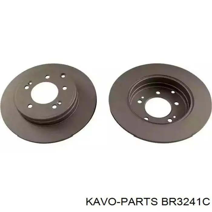 BR-3241-C Kavo Parts tarcza hamulcowa tylna