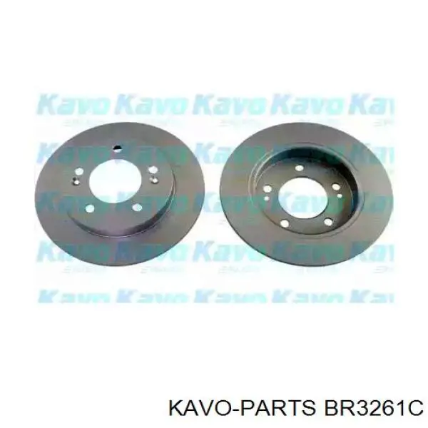 BR-3261-C Kavo Parts tarcza hamulcowa tylna