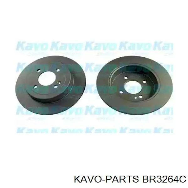 BR3264C Kavo Parts Tarcza hamulcowa tylna