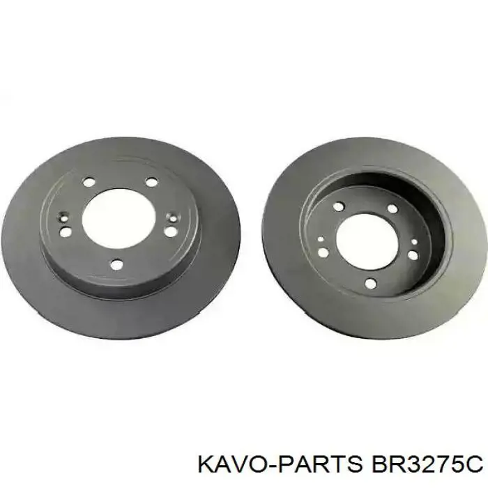 BR-3275-C Kavo Parts tarcza hamulcowa tylna