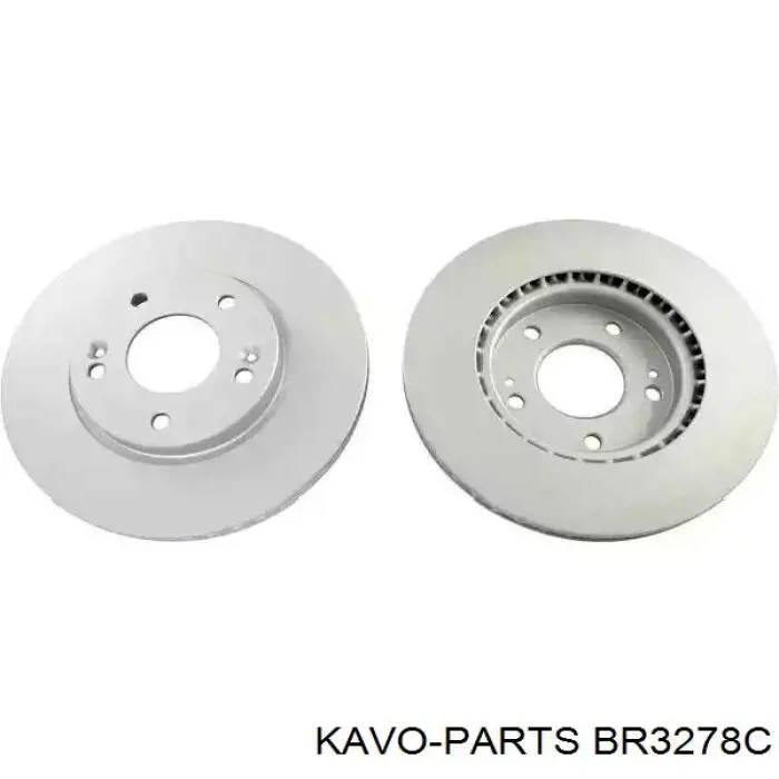 BR-3278-C Kavo Parts tarcza hamulcowa przednia